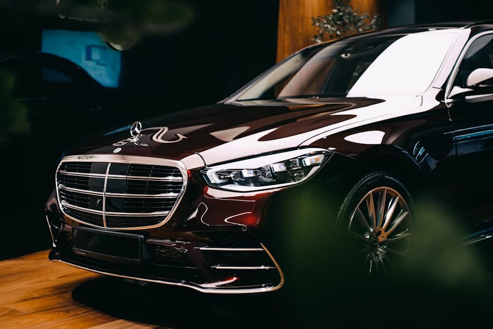 Detail shot of a car interior captured for a brand campaign